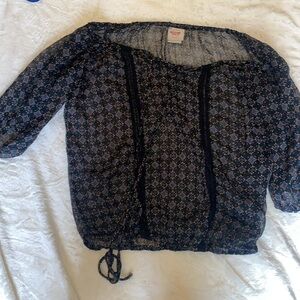 Mossimo supply co sheer top